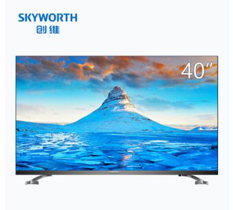 创维40H5 40英寸全面屏HDR智能光学防蓝光互联网液晶电视机