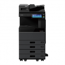 东芝5005AC黑白数码复印机含双纸盒、双面器支持WIFI网络多功能一体机