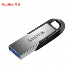闪迪 （SanDisk） 128GB USB3.0 U盘 CZ73酷铄 银色 读速150MB/s 