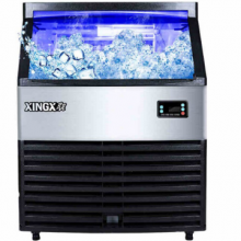  星星（XINGX）120公斤商用制冰机奶茶店大型 方冰块机全自动酒吧酒庄智能造冰机XZB-120J