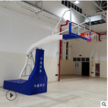 丰德户外电动液压篮球架 学校小区成人篮球架体育用品