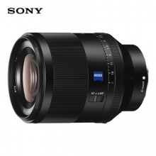 索尼（SONY）Planar T* FE 50mm F1.4 ZA全画幅蔡司标准定焦微单相机镜头 E