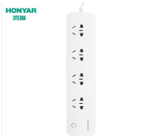  鸿雁（HONYAR）智能wifi插座 每位独立定时开关远程手机遥控插排/插线板/拖线板