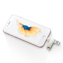 爱国者（aigo）64GB Lightning USB3.0 苹果U盘 U368