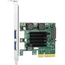 魔羯(MOGE) PCIEx4转USB3.1扩展卡转接卡手机群控台式机主板PCI-E接口 USB3.
