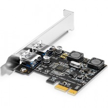 魔羯 MOGE MC2012 PCIE转2口USB3.0扩展卡,台式机独立供电USB3.0转接卡 厂