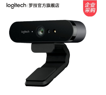 罗技（Logitech）BRIO C1000E 4K超高清广角台式电脑笔记本摄像头 内置麦克风 