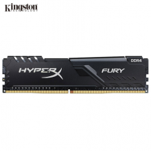 金士顿(Kingston) DDR4 2666 8GB 台式机内存条 骇客神条 Fury雷电系列