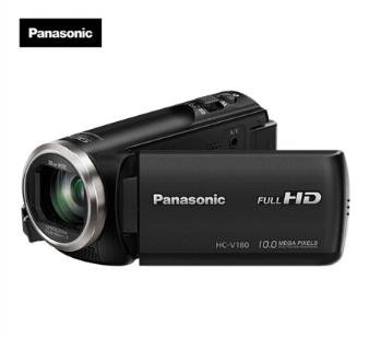 松下（Panasonic) V180家用/直播高清数码摄像机 /DV/摄影机/录像机 90倍智能变焦