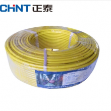正泰(CHNT) 电线电缆 阻燃ZR-BV10平方 黄色多芯零线 国标铜芯硬线 