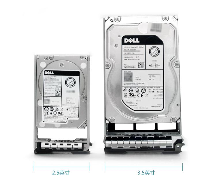 戴尔（DELL）企业级SAS服务器600G/1T/1.2T/2T/4T/8T/10T硬盘 2TB S