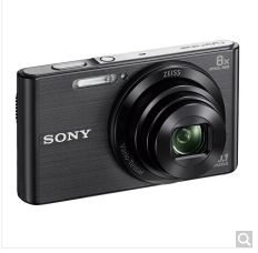 索尼（SONY） DSC-W830 便携数码相机/照相机/卡片机 黑色（约2010万有效像素 8倍光