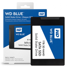 西部数据（WD）1TB SSD固态硬盘 SATA3.0接口 Blue系列-3D进阶高速读写版｜五年质