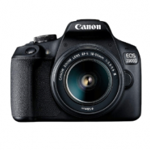 佳能Canon EOS 2000D 4000D 18-55mm套机 单反数码相机 2000D 