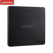 联想（Lenovo）8倍速 USB2.0 外置光驱 外置DVD刻录机 移动光驱 黑色(兼容Windo