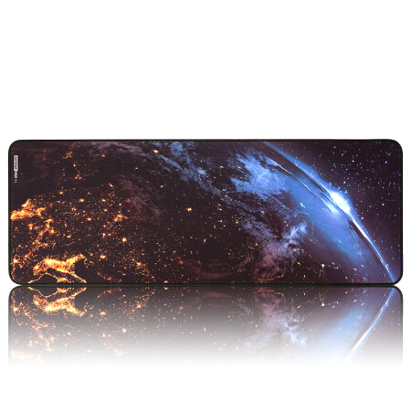 镭拓（Rantopad） H1X游戏鼠标垫 超大号桌垫 加厚键盘垫 星球