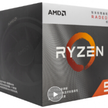 AMD 锐龙5 3400G 处理器 (r5) 4核8线程 搭载Radeon Vega Graphic
