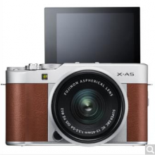 富士（FUJIFILM）X-A5/XA5 微单相机 套机 星光棕（15-45mm镜头 ) 2420万