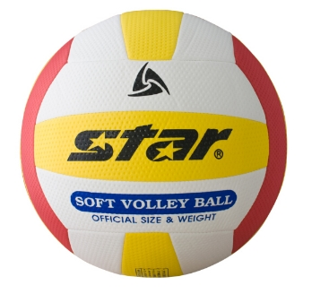 世达 star CB918 气排球软式排球小学及幼儿园娱乐练习型排球EVA材质 轻便柔软