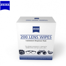 蔡司（ZEISS）镜头清洁 眼镜清洁纸巾 镜片清洁 擦镜纸 擦眼镜 擦相机 清洁湿巾 清洁湿巾200