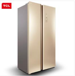 TCL 509升 风冷无霜 对开门电冰箱 电脑控温 流光金 BCD-509WEFA1