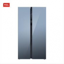 TCL 520升 大容量 双变频 对开门冰箱 风冷无霜 AAT养鲜 节能静音（星云蓝）520P6-S