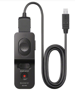 索尼（SONY）RM-VPR1 遥控器/快门线（支持变焦和快门锁定 适用索尼微单/部分摄像机/部分数