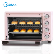 美的（Midea）PT3502 家用多功能电烤箱 35升大容量 机械式操控 上下独立控温 旋转烧烤 