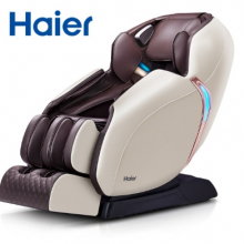 海尔（Haier）按摩椅家用全身豪华零重力全自动多功能电动按摩沙发椅子智能太空舱精选推荐H3-101