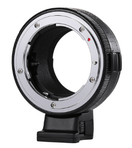 咔莱(Commlite) CM-NF-NEX转接环 尼康F卡口镜头转索尼E卡口相机 高精度刻度手动对