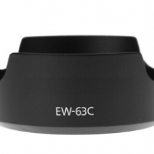 天气不错 佳能EW-63C 58mm卡口遮光罩可反扣 适合EF-S 18-55mm f/3.5-5.
