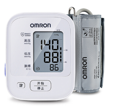 欧姆龙（OMRON）医用家用上臂式电子血压计高血压测量仪血压仪U12