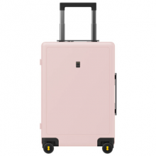 地平线8号（LEVEL8）行李箱旅行箱女登机箱20英寸德国科思创PC箱体拉杆箱 冰川粉