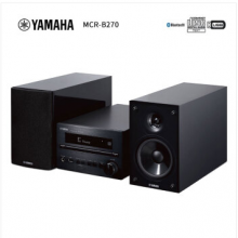 雅马哈（YAMAHA）MCR-B270 音响音箱 桌面音响 组合音响 蓝牙音响 黑色