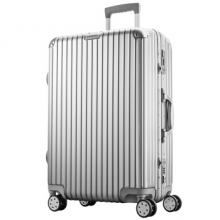 瑞动（SWISSMOBILITY）铝框拉杆箱24英寸密码锁行李箱 复古旅行箱静音万向飞机轮男女 50