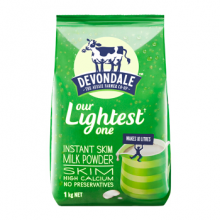 德运 (Devondale) 澳大利亚原装进口调制乳奶粉 脱脂成人奶粉1kg