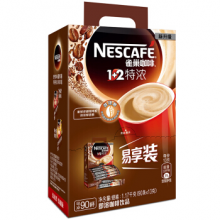 雀巢（Nestle）咖啡 速溶 1+2 特浓