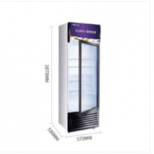 华美（Huamei） 298升商用立式冰柜 展示柜冷藏柜保鲜柜饮料冰箱 冷柜冰吧 LC-298