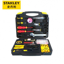 史丹利（Stanley）48件套高级电讯家用维修工具箱套装 多功能手动工具箱 组套工具 五金工具组合