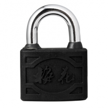 梅花（BLOSSOM）单铸防水挂锁办公锁具 车厢仓库门锁护栏锁 63MM大铁门锁BC9163