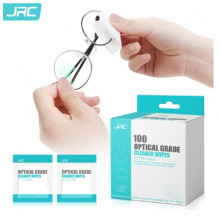 JRC (100片装)光学级洁镜纸 拭屏纸 擦镜纸 相机镜头 眼镜 手机屏幕清洁湿巾 显示屏清洁用具