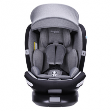 fengbaby 儿童安全座椅0-4-12岁汽车用婴儿宝宝可坐可躺360度旋转双向isofix硬接口