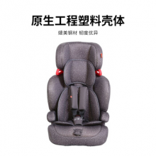 gb好孩子 高速汽车儿童安全座椅 欧标五点式安全带 CS618-N004 灰色满天星（9个月-12岁