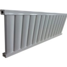 散热器水道壁挂式二柱超大暖气片暖气片家用工程用钢制暖气片7025/中600/10柱