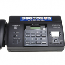 松下（Panasonic） 松下传真机KX-FT872CN 热敏传真机中文显示传真电话一体机 黑色 