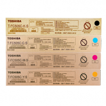 东芝（TOSHIBA）T-FC505C系列原装碳粉（墨粉）彩色套装