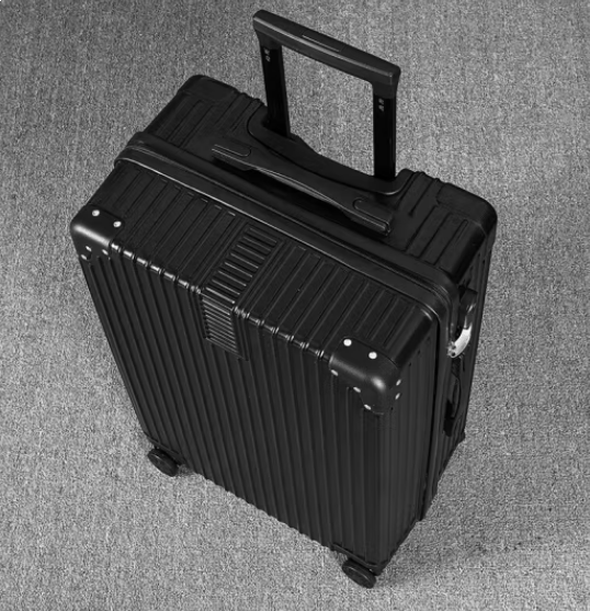 行李箱男商务黑色拉杆箱女拉链小型旅行箱密码20英寸登机箱