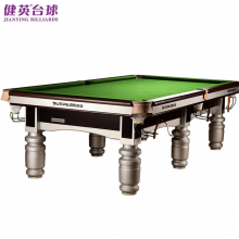 健英超越台球桌家用黑八8美式标准型成人桌球台室内比赛球案