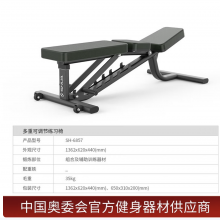 舒华（SHUA） 舒华健身房力量训练器材 可调节哑铃凳 史密斯机卧推凳SH-G6857 SH-685