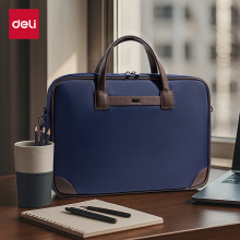 得力（deli）电脑包大容量蓝色BG205